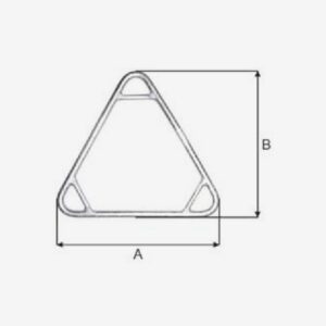 Triangles - Steel - Galvanised