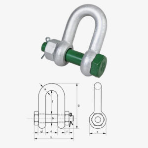 Green Pin® Dee Shackle BN